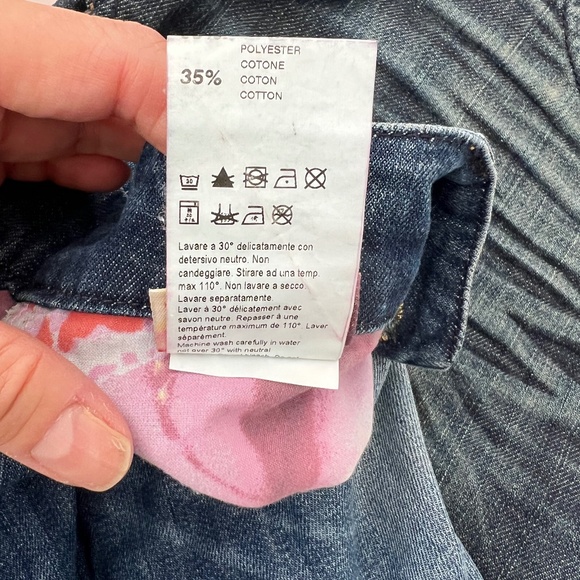 Push-Up Butt-Lifting Italian Jeans, Size 27 - Picture 8 of 8